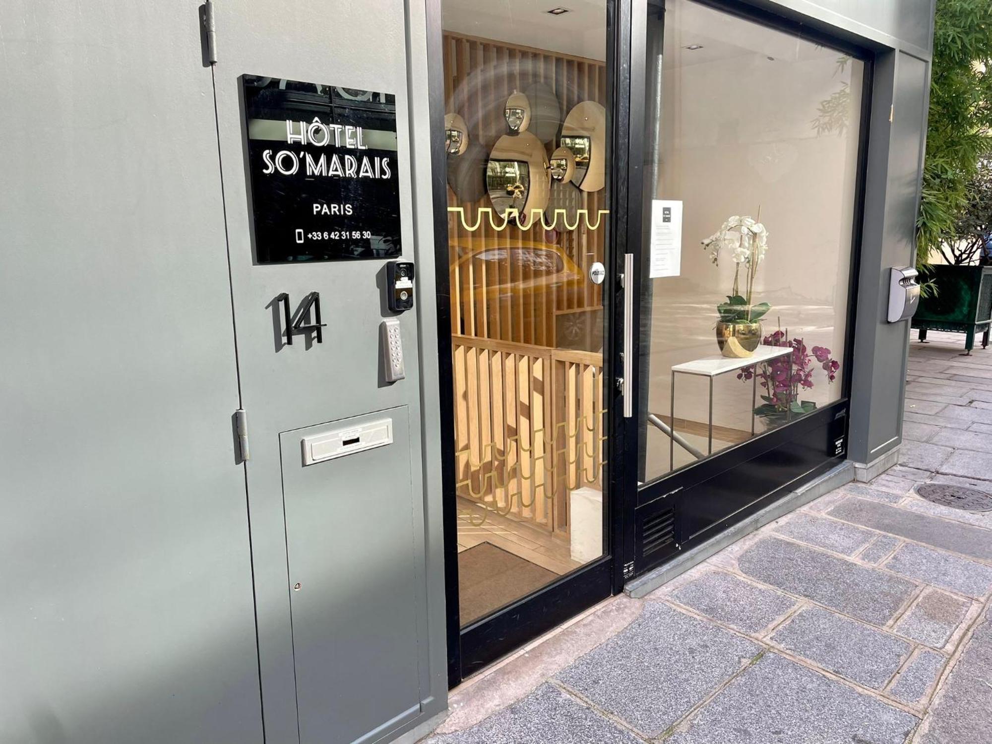 פריז Hotel So Marais מראה חיצוני תמונה